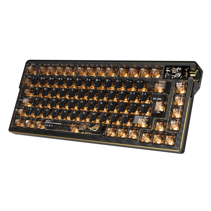 ASUS ROG Azoth Extreme Edition20周年 STORM ASUS keyboard, ROG Azoth, Azoth Extreme Edition 20, wireless